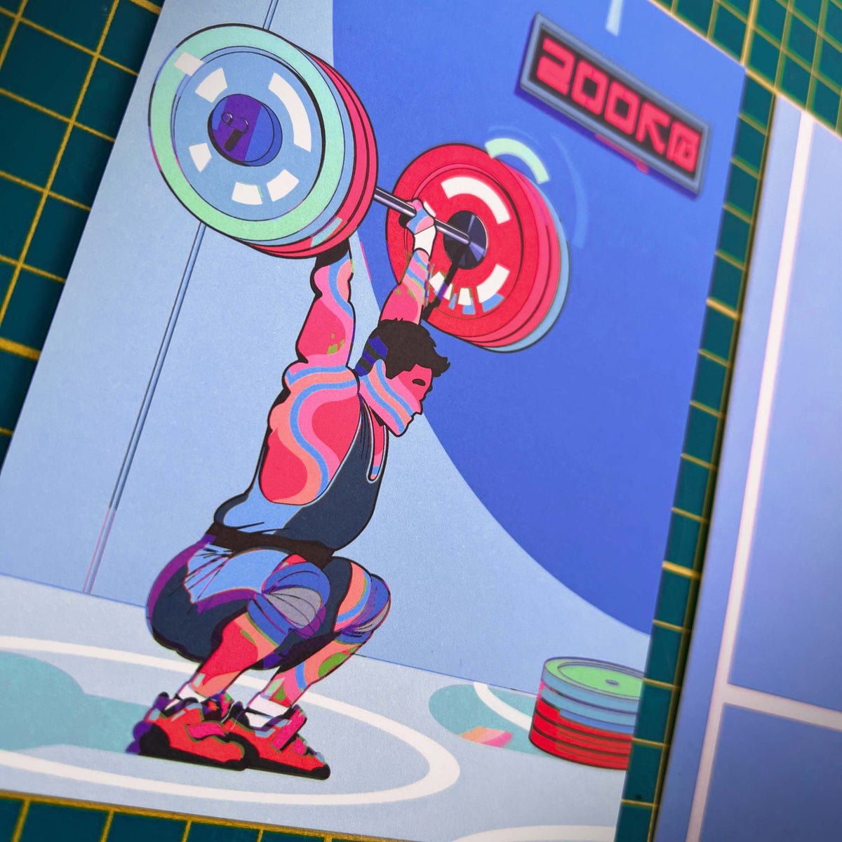 Postcardset "Astralympics