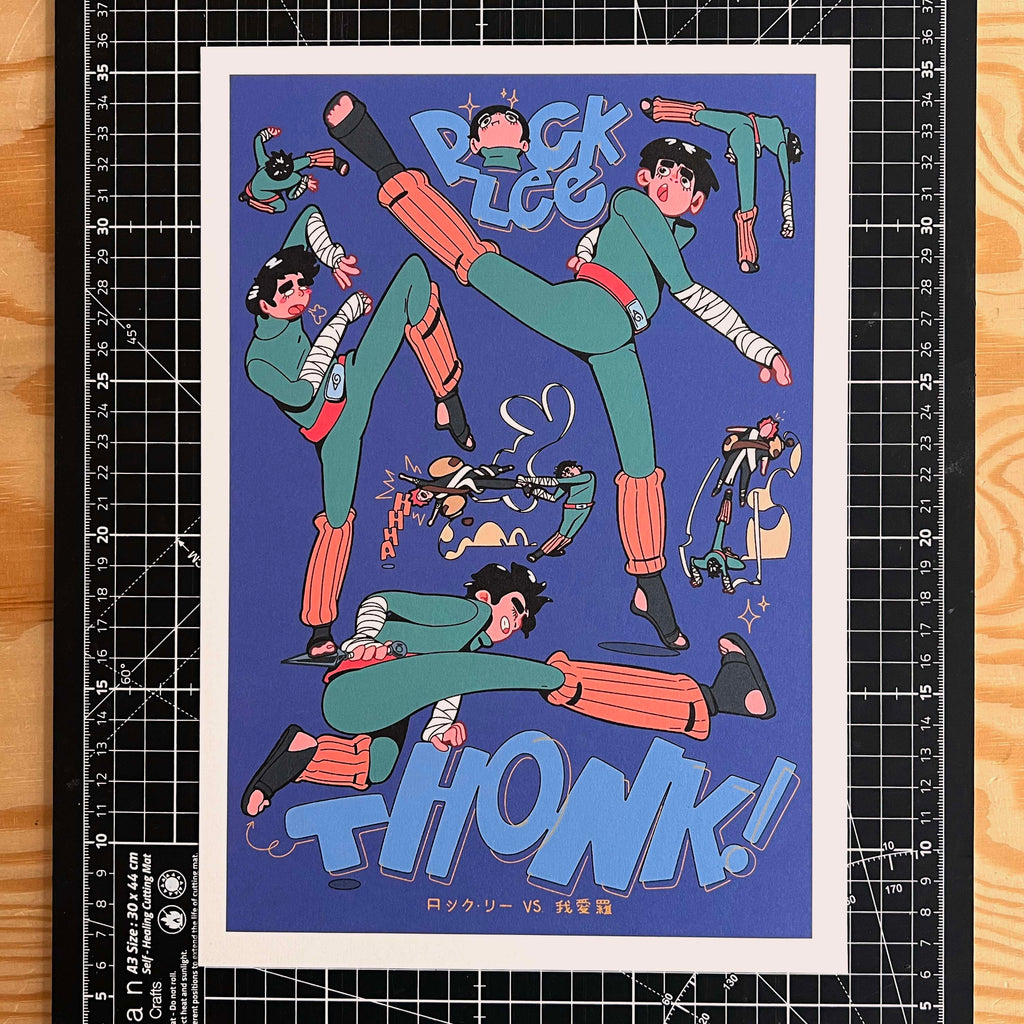 Artprint "Rock Lee"