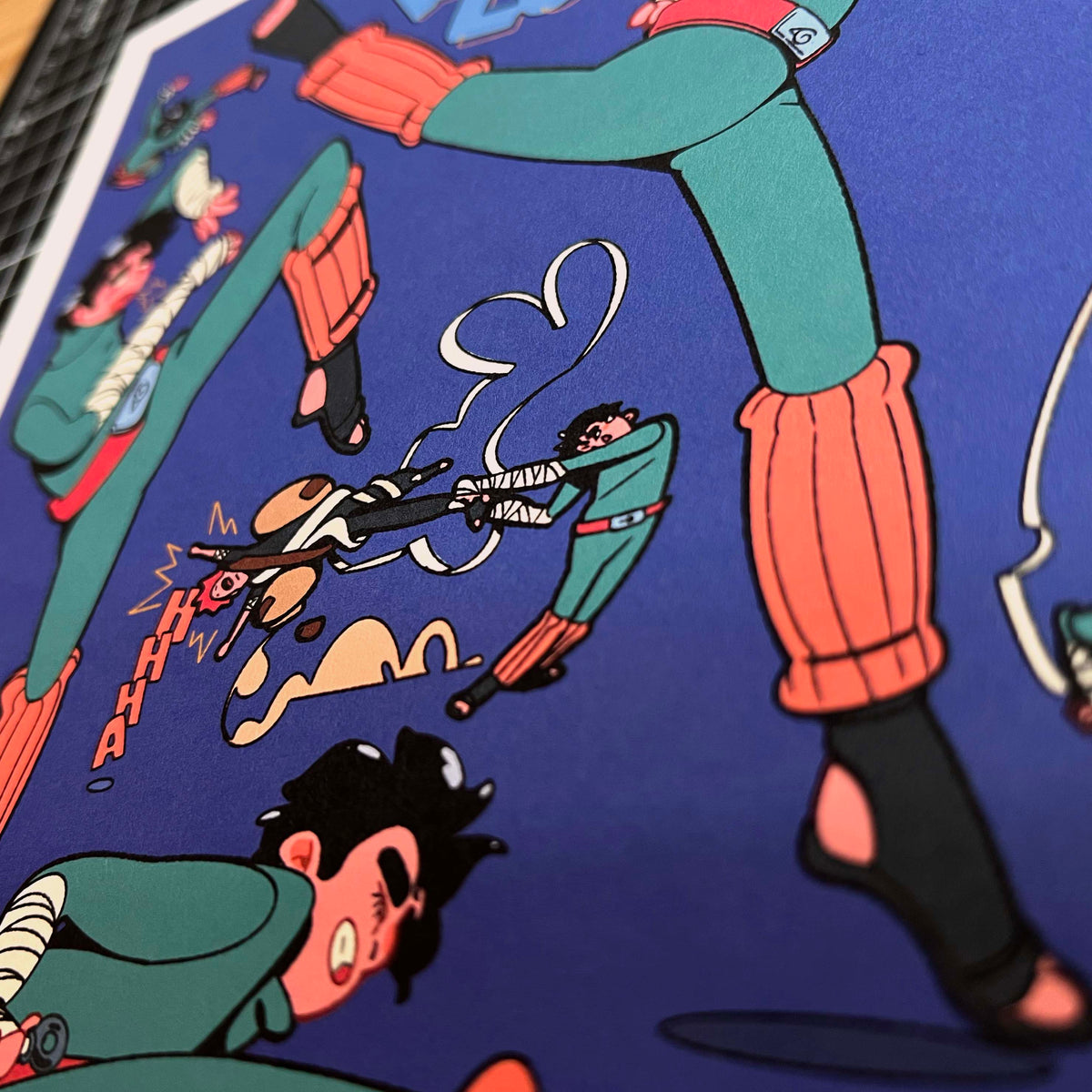 Artprint "Rock Lee"